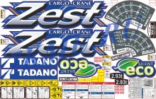 Комплект наклеек для КМУ Tadano Zest ZE 290